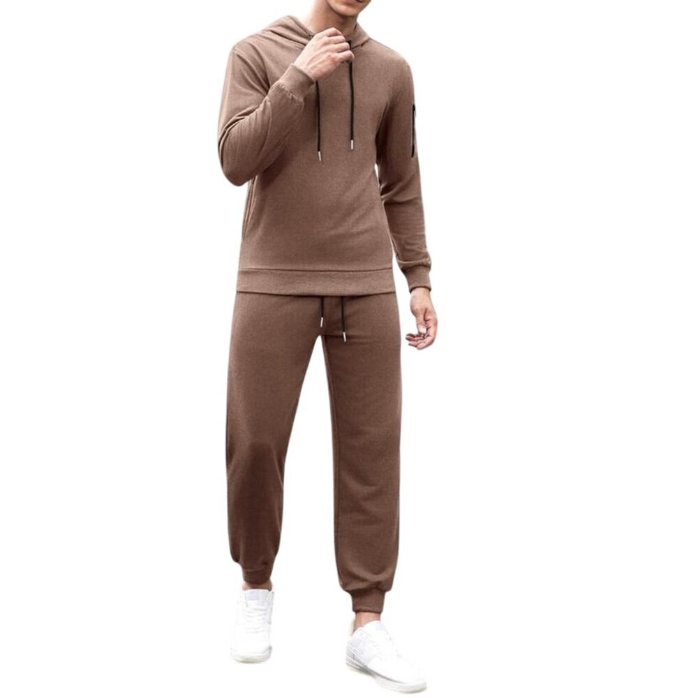 COOFANDY Tracksuit 2 Piece Hooded Athletic Sweatsuit Hoodie Joggers - L - NWT
